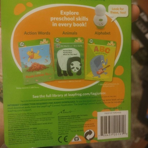 LeapFrog Tag Junior Book, Christmas in the Manger Board Book for Tag Jr. NEW! - Picture 5 of 6